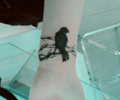 Crow tattoo