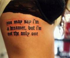 You may say I'm a dreamer, but I'm not the only one.