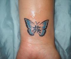 Butterfly tattoos