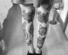 Legs tattoos