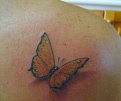 Butterfly tattoos