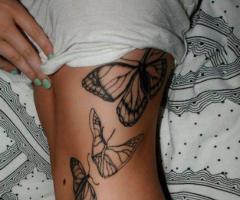 Tatuaje de mariposas