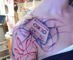 Tatuaje sobre musica de la vida
