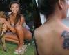 Tatuaje de Ximena Capristo