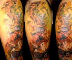 Guerrero tatuajes