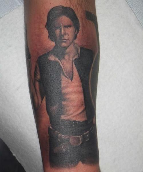 Han Solo tattoo