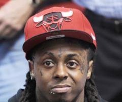 Lil Wayne face tattoo