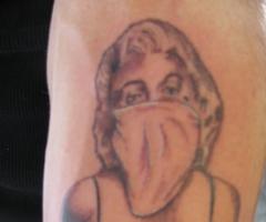 Marilyn Monroe gangsta