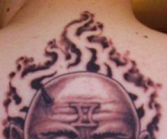 Gemini Zodiac tattoos designs ideas symbol