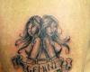 Gemini twins tattoo