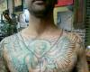 Angel color tattoo