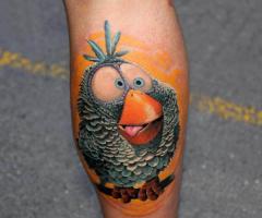 For the Birds tattoo