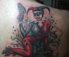 Harley Quinn tattoo
