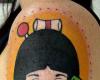 Tatuagem de boneca japonesa