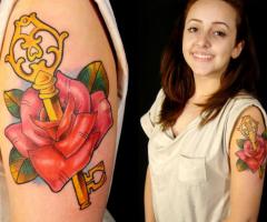 Tatuagem de chave