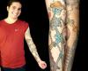 Tatuagem de esqueleto