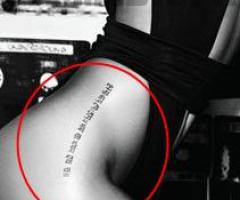 Rihanna tattoos