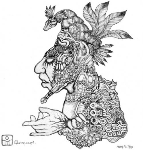 Dibujos de Quetzalcoatl