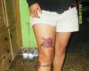 Mi Tattoo con flores, tribales y mucho color