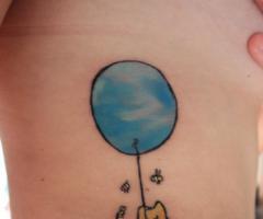 Tatuagem de Urso Pooh