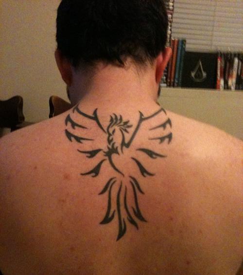 Tattoo de Ave Fénix