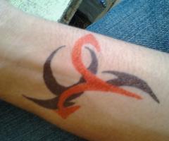 Harish tribal tattoo