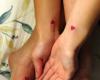 Small tattoos for girls hearts