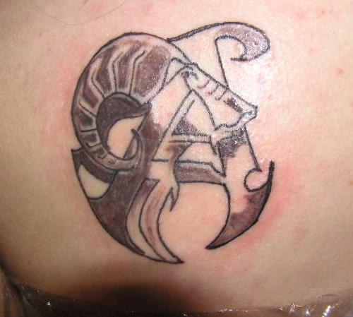 Aries tattoo design