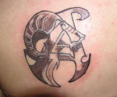 Aries tattoo design