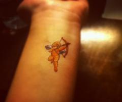 Tatuaje de cupido