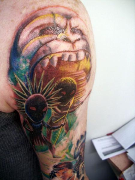 Monkey Island tattoo