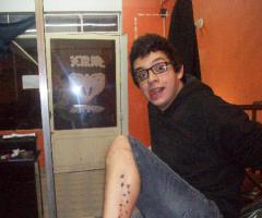 Tatuaje de diente de leon con pajaros
