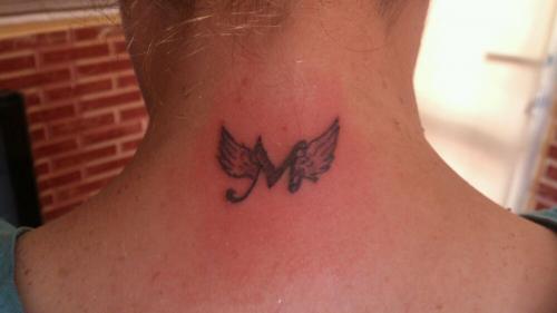 Lettering tattoo