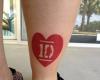 one direction heart tattoo
