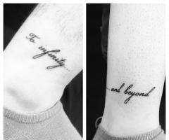 To infinity and beyond tattoo