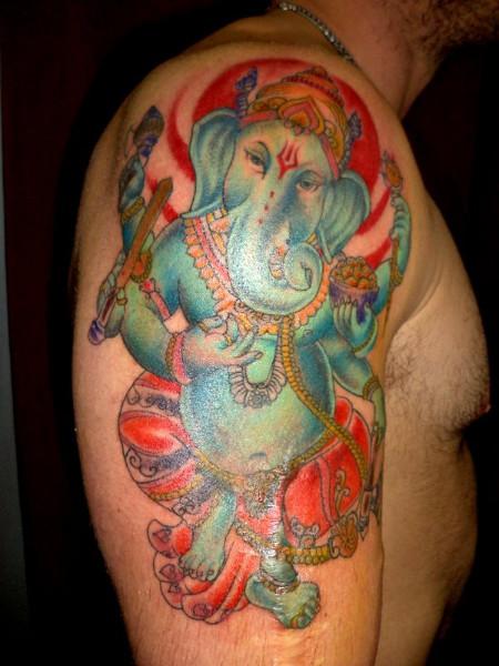 Ganesha tattoo