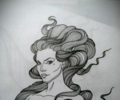 Pin up sketches