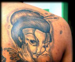 Geisha tattoos for men and women