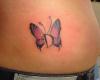 borboleta com as iniciais by Pedrão Tatuador