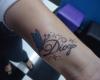 Borboleta e Diogo by Pedrão Tatuador