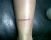 Tatuaje de numeros romanos