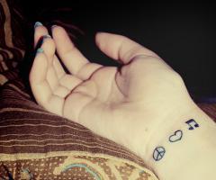 tatto en la muñeca