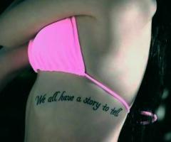 Tatuaje de frase