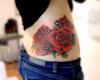 Four red roses picture