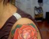 Red Rose Tattoo for Girls