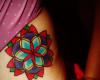 Full color mandala tattoo