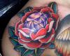 Diamond on rose picture