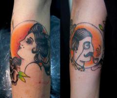 Old School tattoo art