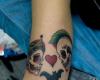 Mr and Mrs skull love