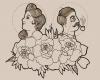 Mr and Mrs Roses drawing